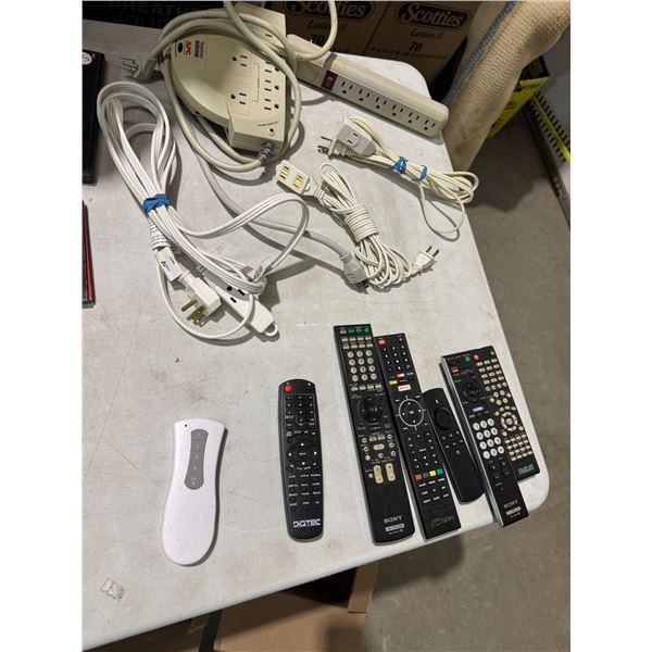 Power bars and remotes