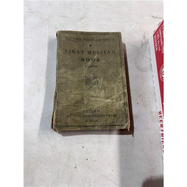 First Russian book