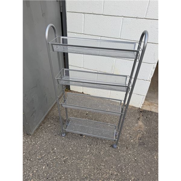 Rolling basket cart
