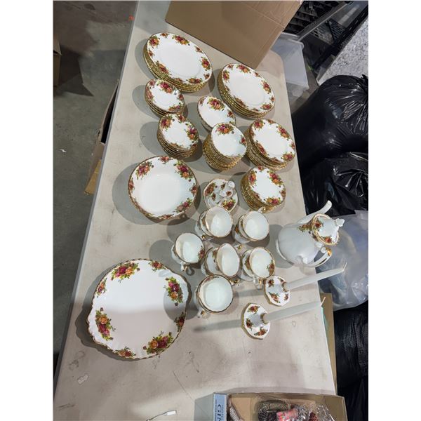 Royal Albert dishes
