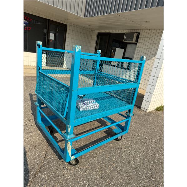 2 part adjustable rolling cart