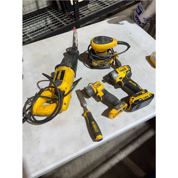 DeWalt tools
