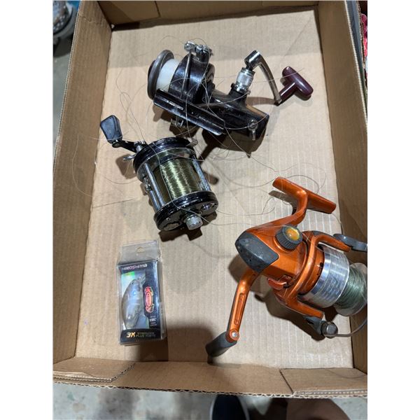 Fishing reels and lure