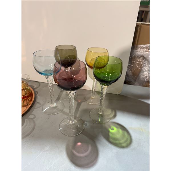 Wine glasses