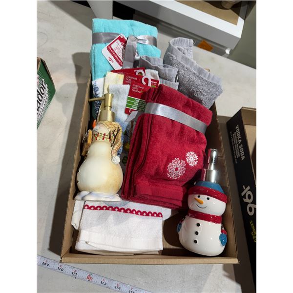 Christmas bathroom accessories