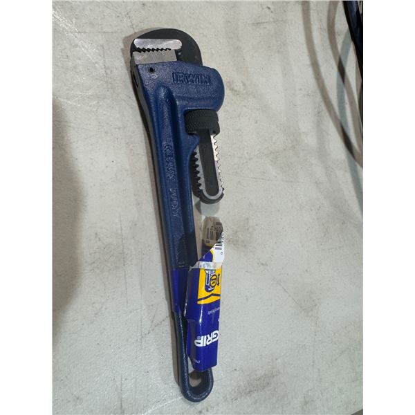 NWT Irwin, 10 inch pipe wrench
