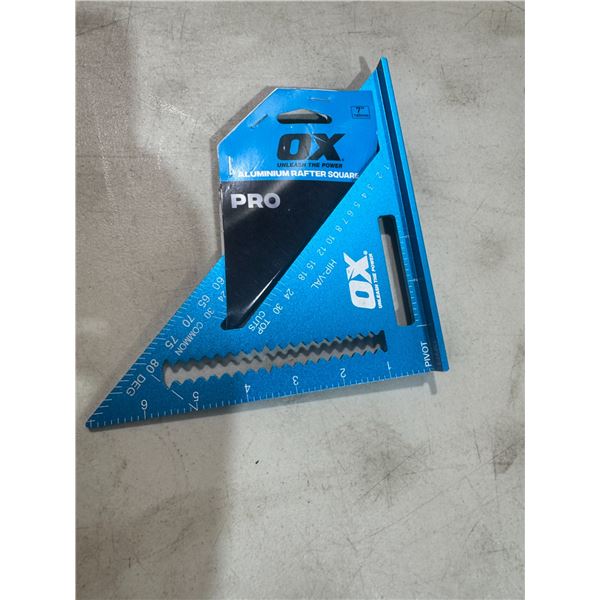 New aluminum rafter square