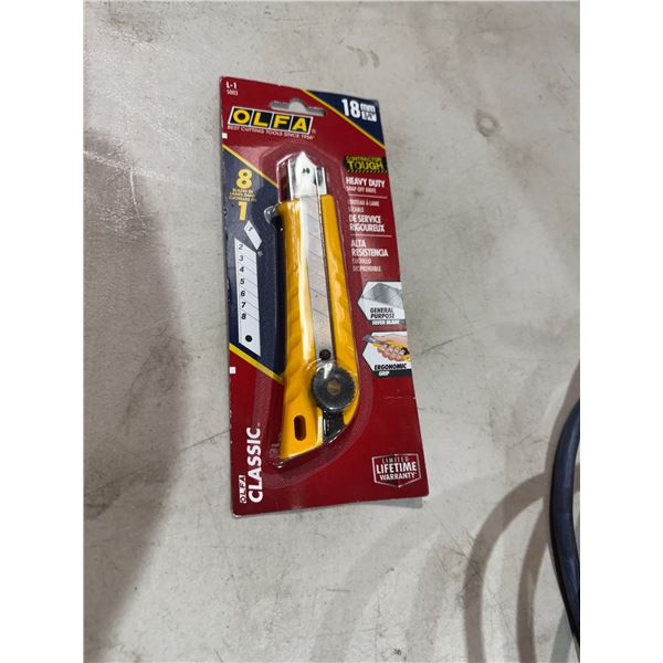 New OLFA Snapp off cutting knife