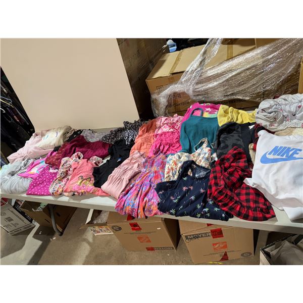 Lot of girls clothing size 6/8
