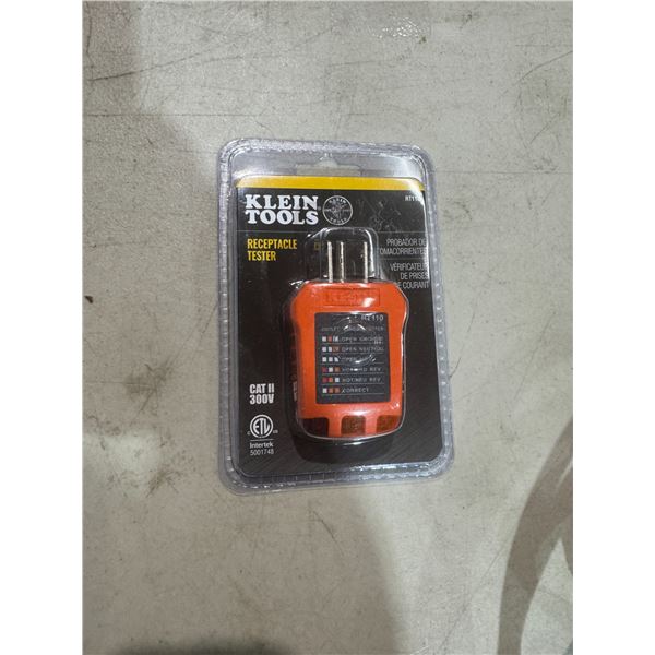 Klein Tools new receptacle tester