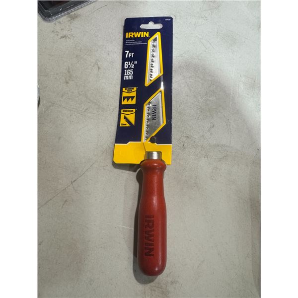 New Irwin 6 1/2 inch drywall saw