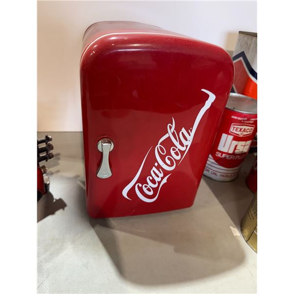 Coca-Cola fridge working