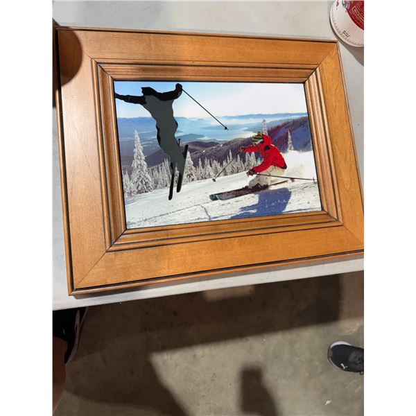 Skiing frame
