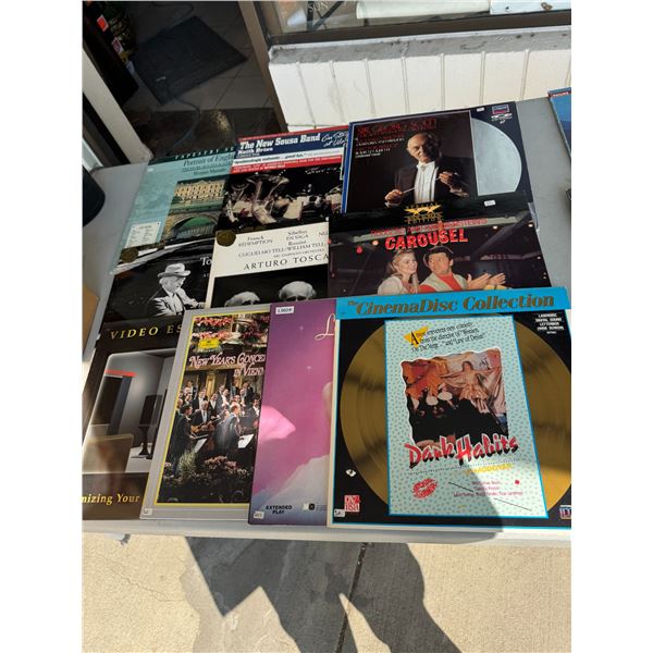 Laser discs