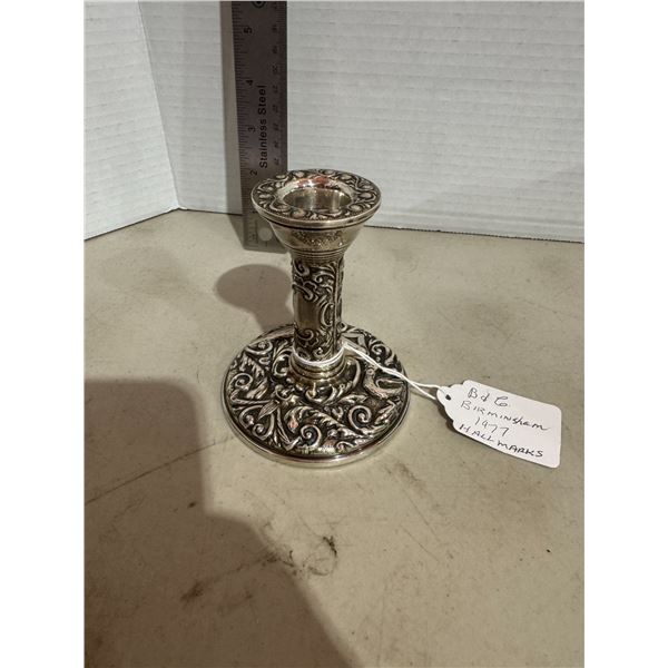 Sterling silver Candle Holder