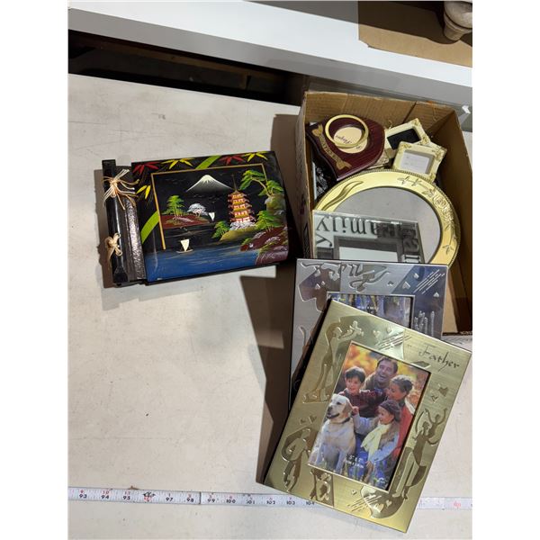 Frames and photo album