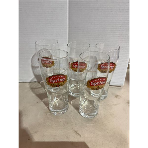 Okanagan's spring brewery glasses