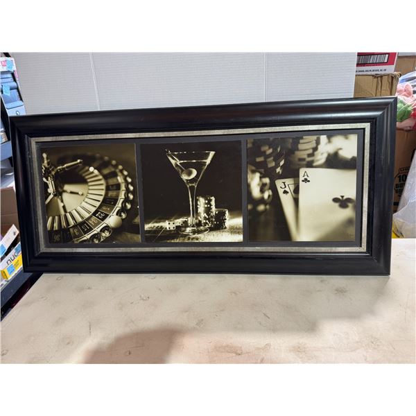 Games room wall hanging