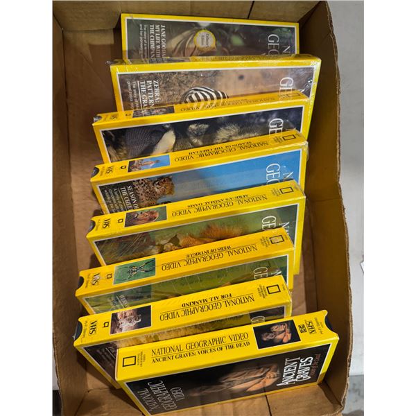National Geographic VHS movies