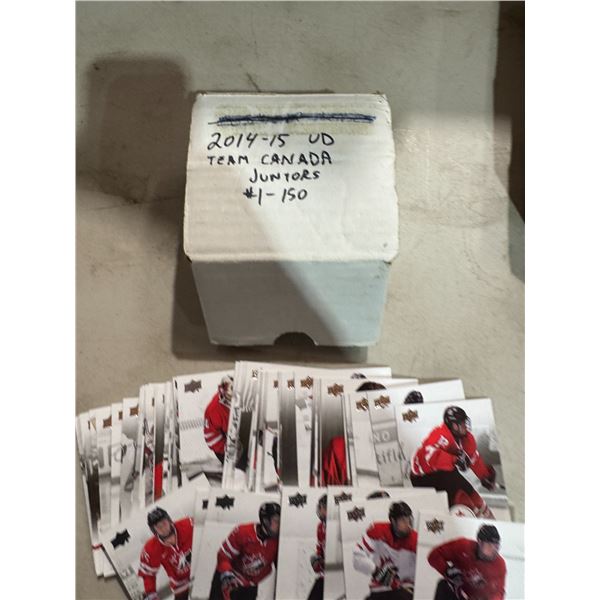 Upper deck 20 14–2015 team Canada, junior