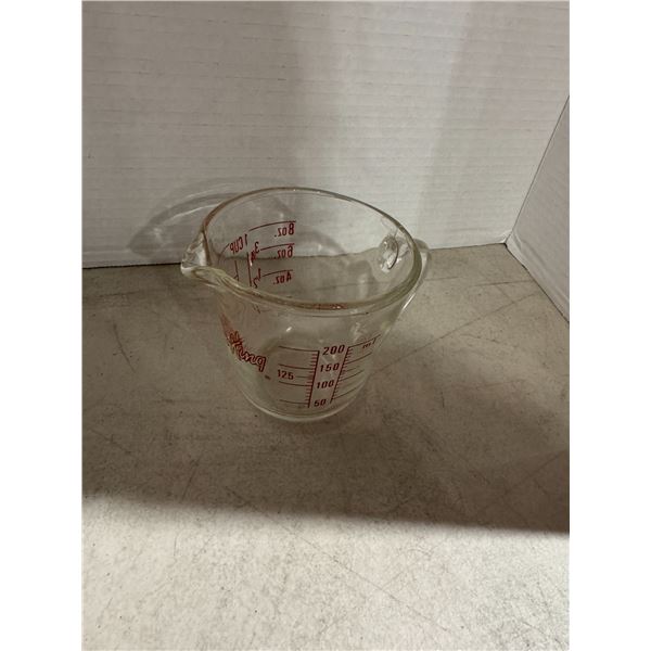 Fire king glass measuring cup