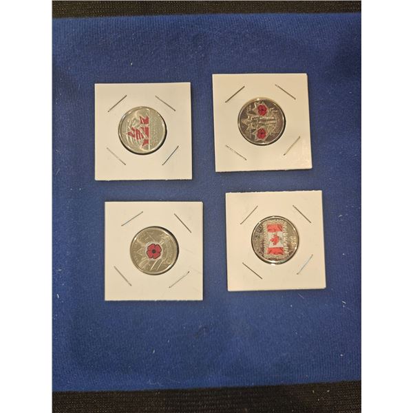 Canadian quarters