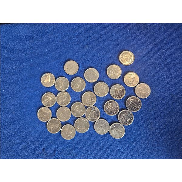 Canadian dimes