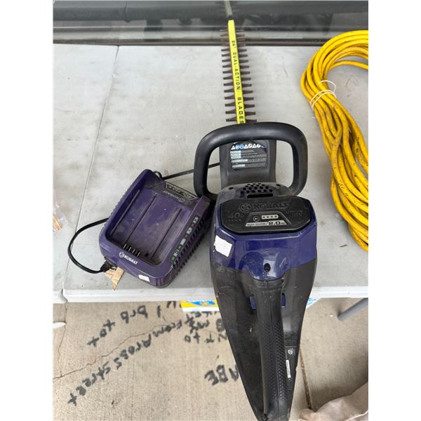 KOBALT trimmer with battery and charger