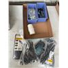 Image 1 : Zip ties, nuts, and bolts and string