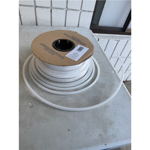 White poly tubing