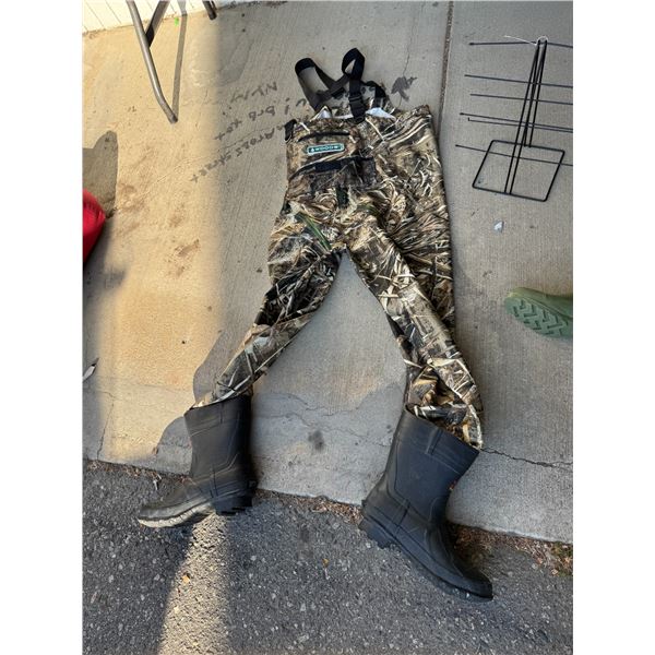 Woods waders size 10