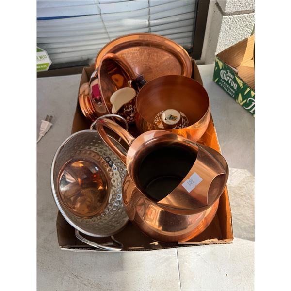 Copper home items