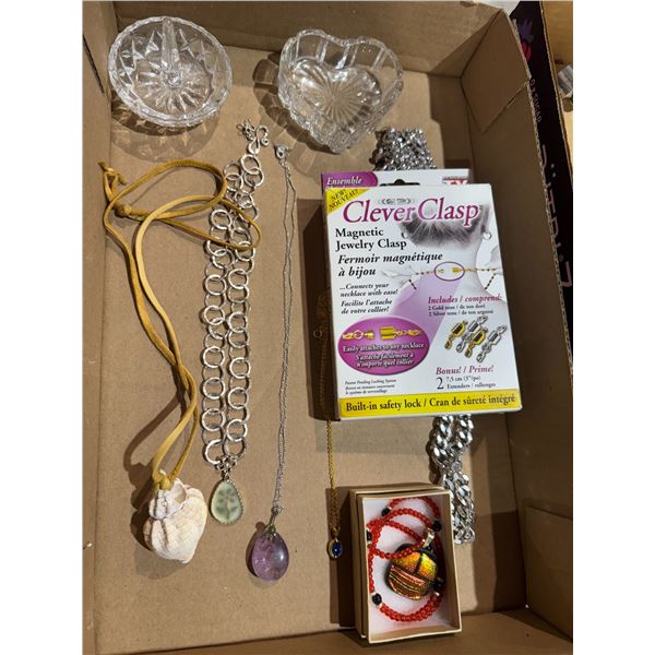 Assorted costume jewelry