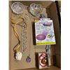 Image 1 : Assorted costume jewelry