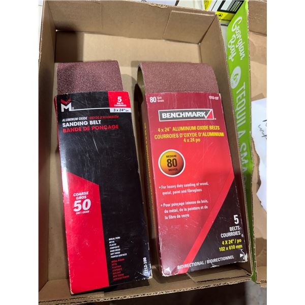 Sanding belts
