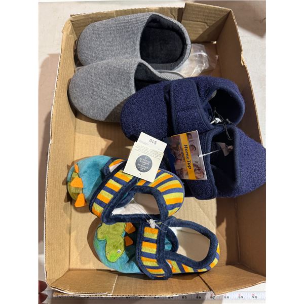 3 pears, new children's slippers