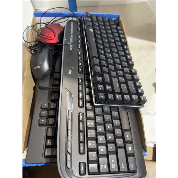 Keyboards and mouse