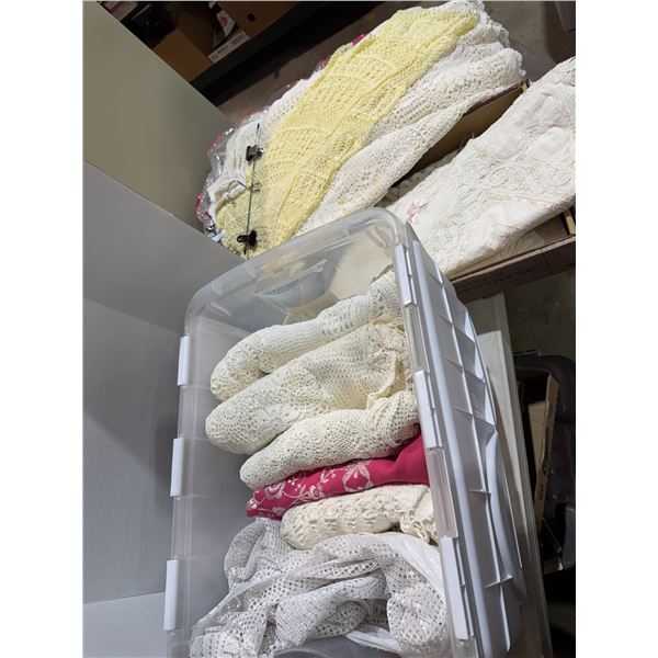 Linens and lace