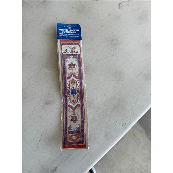 Turkish woven bookmark