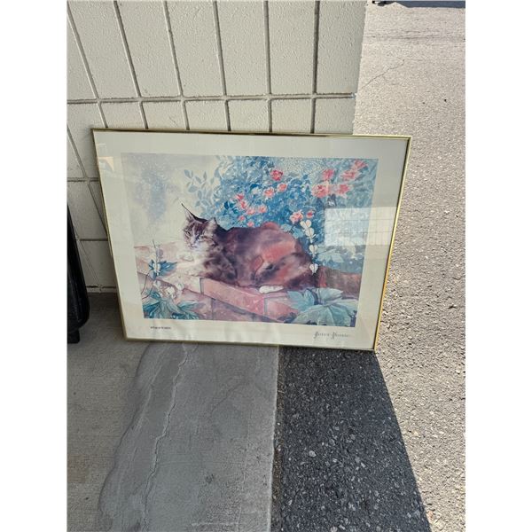 Cat wall hanging