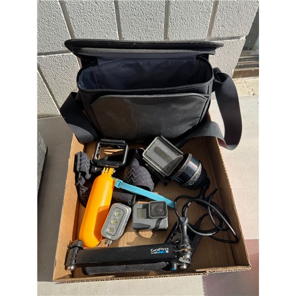GoPro cameras and accessories