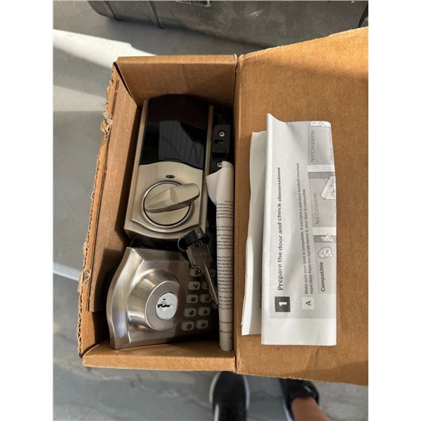 Weiser home connect keypad connected, smart lock
