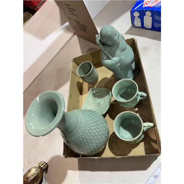 Home decor vase has small chip