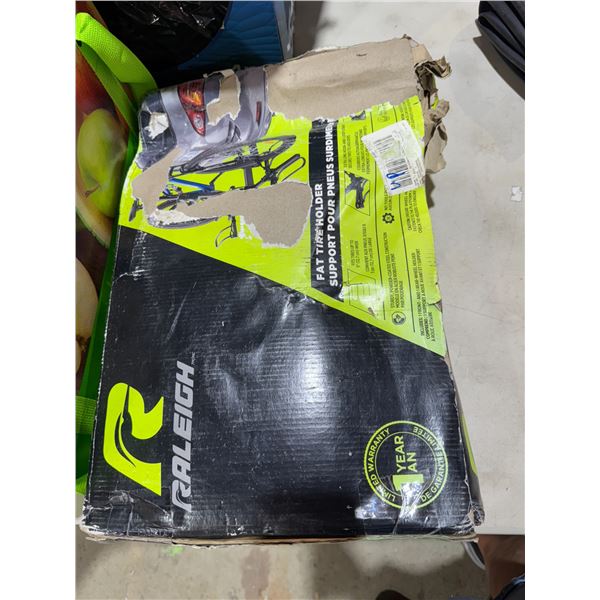 RALEIGH fat tire holder for bike rack