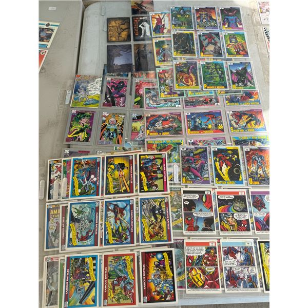 Marvel comic cards