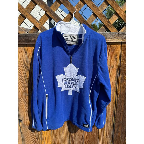 Toronto Maple Leafs license NHL hockey league sweater size not shown