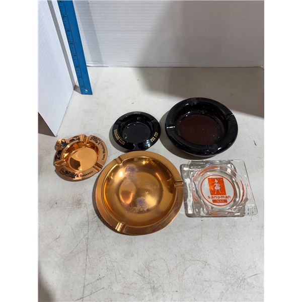 Vintage ashtrays