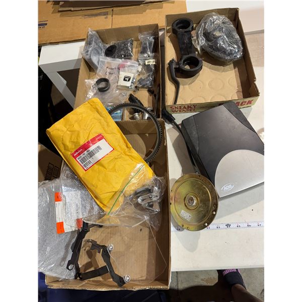 Vehicle parts, etc.