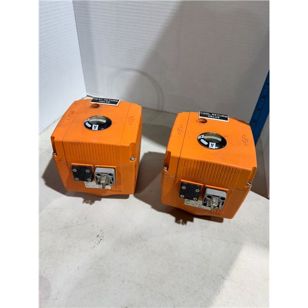 2 GF piping systems electronic Valve. Works