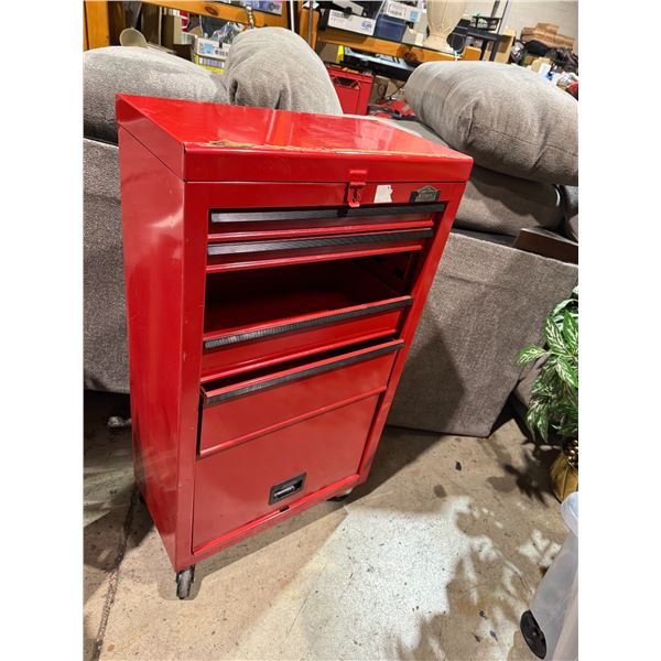 Rolling tool cabinet Red